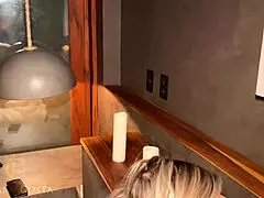 Latina curvy amateur in blowbang and doggystyle