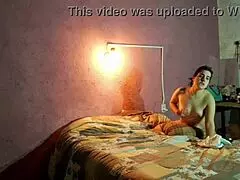 Sexy Spanish Milf Masturbates Homemade With Cum