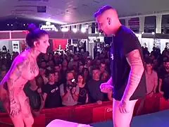 Tattoo Milf Yemaya Gonzalez Fucks Publicly In Barcelona