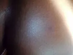 Sexy ebony squirts during crazy backshots