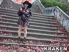 Provocative Ayesax Teases Body in Public Park Voyeur Scene?