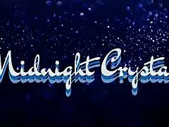 midnight crystal licks tattooed milf's big black cock ass 😏