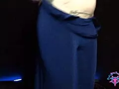 midnight crystal licks tattooed milf's big black cock ass 😏