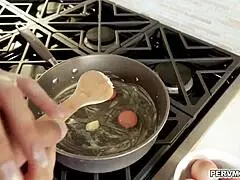 stepmom had her breasts out while sucking my cock