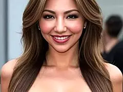 Thalía moans loudly while showing her natural tits and sexy body.