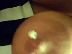 Velké krásné probodnuté prsa pohltí obrovský čů*ek