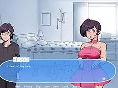 Slutty Puppy In Usa Snow Game Showing Big Tits