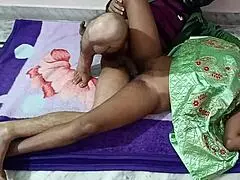 indian young girl has dirty sex with husband in bedroom
