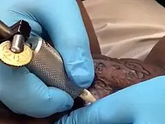 A Routine Tattoo Appointment Session