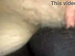 Black Amateur Milf Shows Off Her Hairy Beaver in Provocative Tease