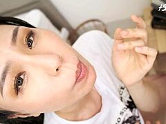 Milf Asia Ponytail Kumpul Cum Gue Empat Kali, Lalu Telan