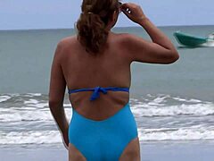 Jag älskar stranddagar med styvson som blir vild och knullar hårt