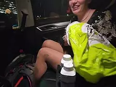 Boldly banging my taxi driver with intense passion