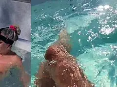 Conversational Pov Milf in Jacuzzi Shows Behind the Scenes with Pip.