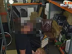hot milf caught selling stuff and getting screwed