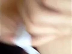 French Amateur Fucks in Satin Panties Doggy POV!