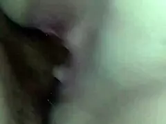 milf gives sloppy blowjob and squirts on young bbc 😏