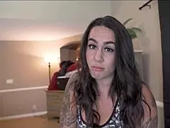 step brother's wife gives a relaxing massage part 3