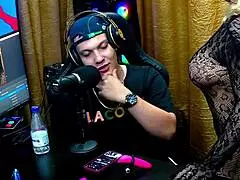 Ruan couldn't resist grabbing andressa sanchez's delicious tits and ass in sheer red