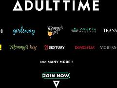 นูรูแมสเสจ - คู่รักฮอร์นี่ ทดสอบเจลเฟี้ยวกับมัมมี่ไรอัน คีลี่ ในเซสชั่นร้อนๆ