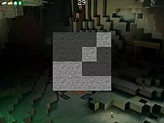 אמא קוקיז נכנסת למוד חם במשחק פרודיה אמריקאי הורני קראפט