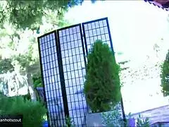 Hey, watch this sexy brunette milf get drilled hard!