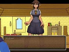 Milf Cookies Gets Horny in USA Parody Game HornyCraft