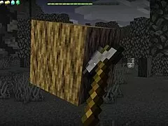 Milf Cookies Gets Horny in USA Parody Game HornyCraft