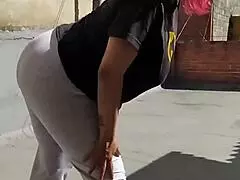 סמי אוונס לוקחת שמש בוובקאם