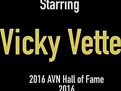 Can Vicky Vette Handle This Big Cock Tie-Up?