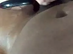 Milf gets wet titty fucking big black cock!