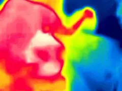 fucking with thermal in a wild outdoor session