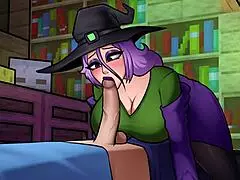 witch got cake hornycraft riding tits ass 😈