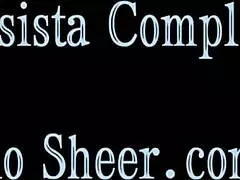 Latina In Lingerie Milks Cock With Anal Orgasm?