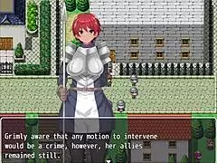 Hero fucks milf and daughter simultaneously in Geezer Hero RPG part 5