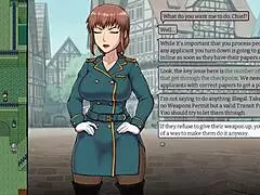 Excitando Varias Mulheres While I Inspect Them at The Imperial Gatekeeper Parte 4