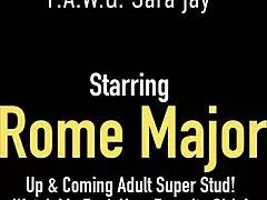 sara jay's tits vs. the big cock fucking