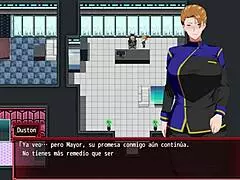 Blonde sucks monster cock with big tits