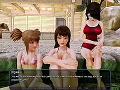 Complete Gameplay of Harem Hotel Part 9 with Wild Threesome Action.