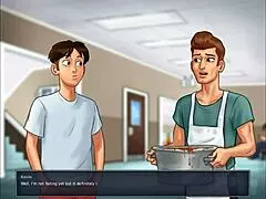 Summertime Saga part 01 with hentai milfs