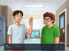 Summertime Saga part 01 with hentai milfs