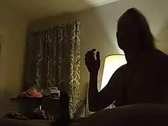 Danielle roy and cody roy watch as danielle roy rides the shit out of his dick in fishnet lingerie