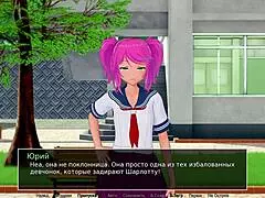 Hey, ready for sexy gameplay in HS Tutor Part 7 with big tits?