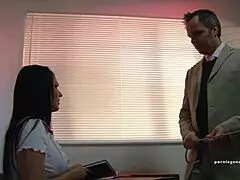 Eva Angelina Plays With Fire And Fucks Her Professor.