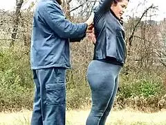 Мачеха спущена в смешной публичный табу розыгрыш