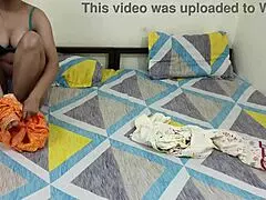 College girl Sona rides teacher for better grades