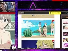 Bald Pussy Ass Uzaki-Chan Is Officially Showing Her Thick Mommy Breasts!