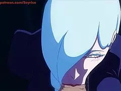 Mei Mei Giving an Amazing Blowjob to a Lucky Guy