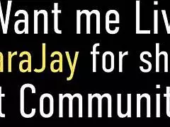 Sara Jay och Porsha Carrera tar emot massiv hardcore kuk