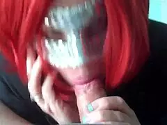 redhead amateur wife sucking big dick?